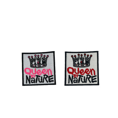 Queen by Nature Patch, 3” Embroidered Iron-on Patch - Reanna’s Closet 2