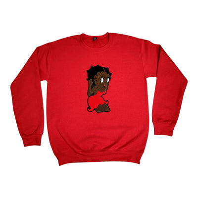 Red Betty Sweatshirt Dark Brown