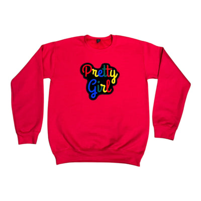 Red/Multi Pretty Girl Sweatshirt