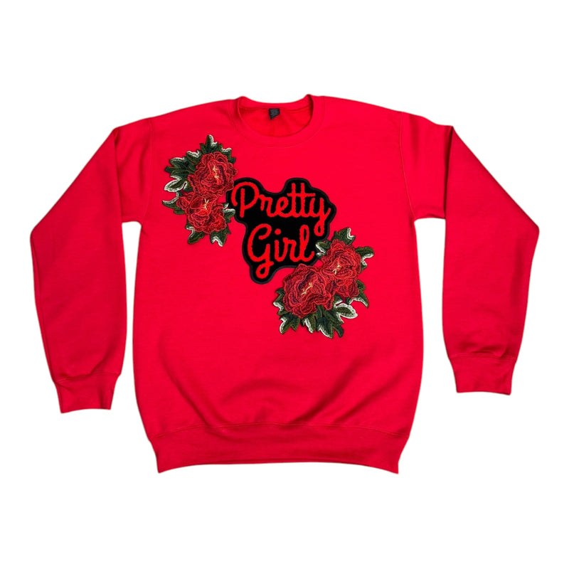 Red Pretty Girl Sweatshirt