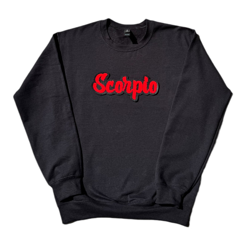 Scorpio Sweatshirt Black/Red