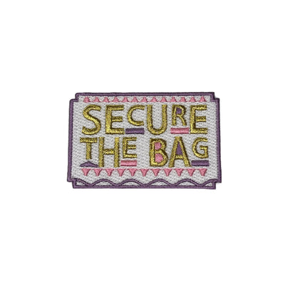 Secure The Bag Patch, 3” Embroidered Iron on Patch - Reanna’s Closet 2