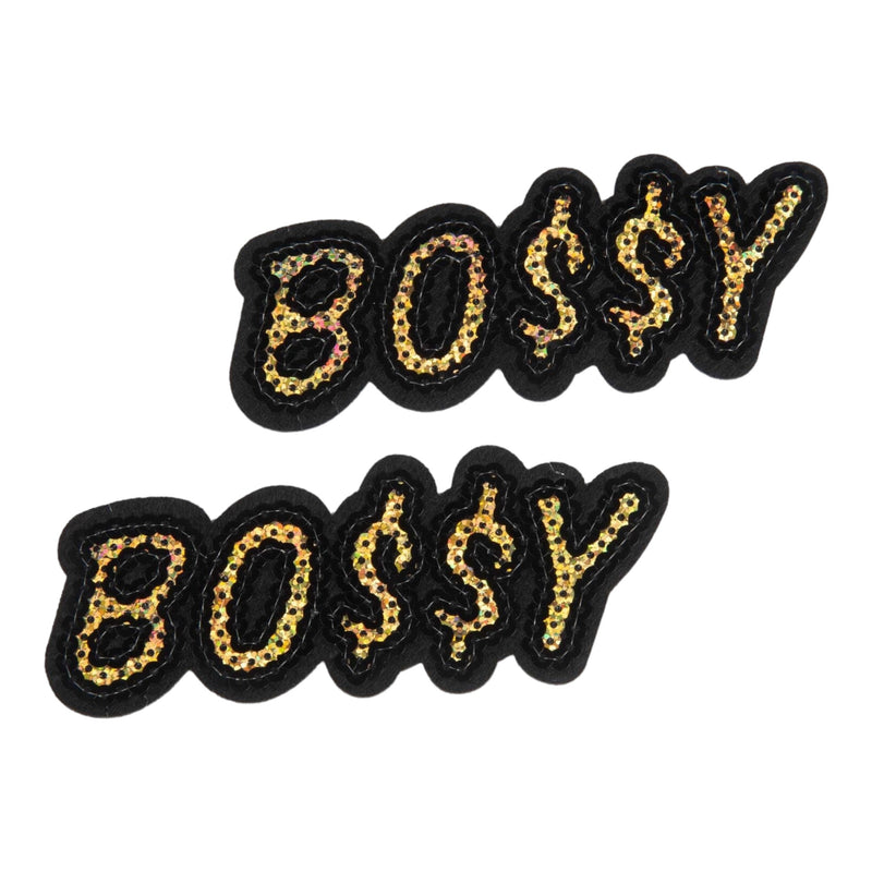 Sequin Bossy Patch Set (2-Piece)