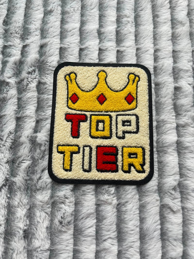 Top Tier Patch, Chenille Patch, Sew on Patch - Reanna’s Closet 2