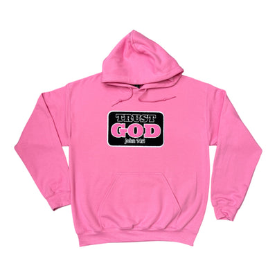 Trust God Hoodie (Pink)