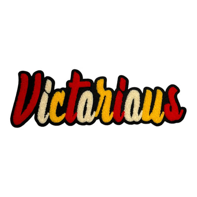 Victorious Patch, 10” Chenille Patch, Sew on Patch Reanna’s Closet 2®