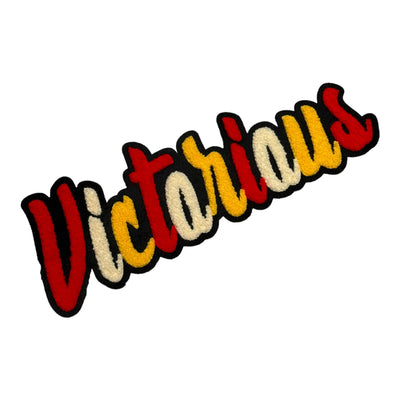 Victorious Patch, 10” Chenille Patch, Sew on Patch Reanna’s Closet 2®