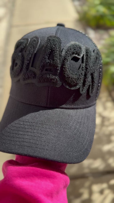 Black Trucker Hat